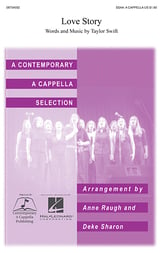 Love Story SSAA choral sheet music cover